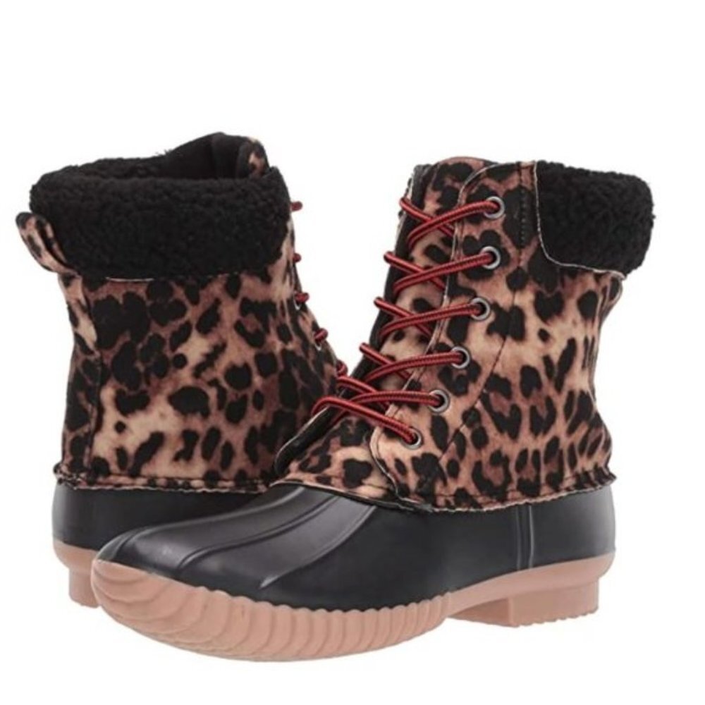Report Ulrich Faux Shearling Trimmed Duck Boot